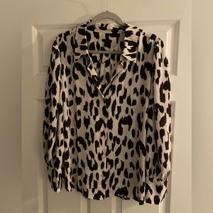 Ann Taylor Factory Long Sleeve Button Down
